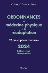 Meilleures ventes de la Editions maloine : Meilleures ventes de l'éditeur, Ordonnances en médecine physique et de réadaptation 2024