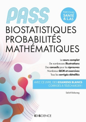 Vous recherchez les meilleures ventes rn PASS - LAS, PASS UE 4 Biostatistiques Probabilités Mathématiques