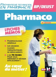 Pharmaco en fiches mémos - BP/DEUST