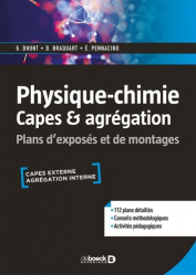 Physique-Chimie Capes et Agrégation