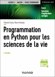 A paraitre de la Editions dunod : Livres à paraitre de l'éditeur, Programmation en Python pour les sciences de la vie