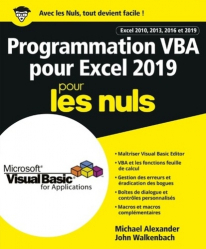 Programmation VBA pour Excel 2019