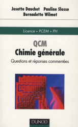 QCM Chimie générale
