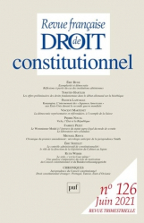 Revue de Drooit constitutionnel