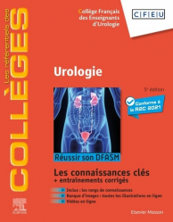 Meilleures ventes de la Editions elsevier / masson : Meilleures ventes de l'éditeur, Référentiel Collège d'Urologie ECNi / R2C