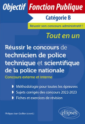 Réussir le concours de technicien de police technique et scientifique de la police nationale