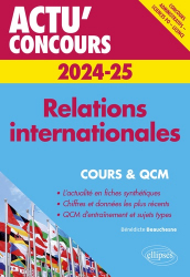 Relations internationales 2024-25