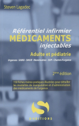 Référentiel infirmier des médicaments injectables - Adulte et pédiatrie