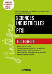 Vous recherchez les livres à venir en BTP - Industrie, Sciences industrielles pour l'ingénieur PTSI
