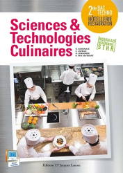 Sciences et technologies culinaires 2de Bac Techno STHR (2015) - Pochette élève