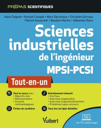 Sciences industrielles de l'ingénieur MPSI-PCSI