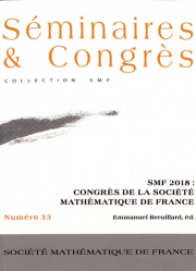 SMF 2018 : congrès de la Société Mathématique de France