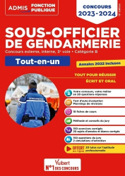Sous-officier de gendarmerie 2023-2024