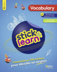 Stick & learn vocabulary