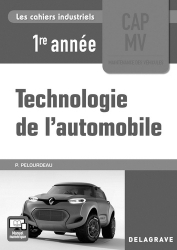 Technologie de l'automobile CAP 1re année (2017)