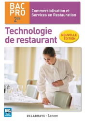Technologie de restaurant 2de Bac Pro CSR (2016) - Pochette élève