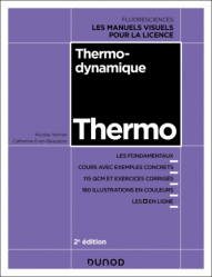 Vous recherchez les livres à venir en Physique, Thermo - Fluoresciences de thermodynamique