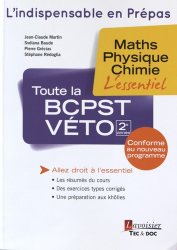 En promotion de la Editions lavoisier / tec et doc : Promotions de l'éditeur, Toute la BCPST-Véto 2e année