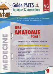 En promotion de la Editions vernazobres grego : Promotions de l'éditeur, UE 5 Anatomie - Tome 1