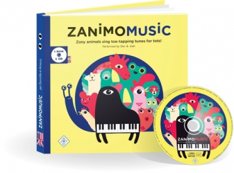 Zanimomusic en anglais - 1 book 1 CD