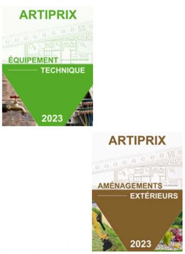 ARTIPRIX 2023 - Pack 2 volumes - batirama - 2226644553544 - 