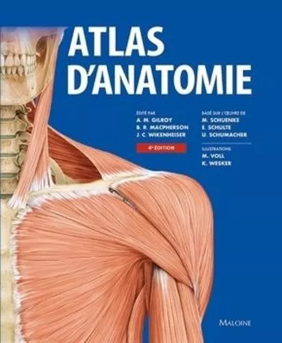 anatomie - [Cotisation]Atlas d'anatomie, 4e éd A. Gilroy 9782224036423-atlas-anatomie-gilroy_g