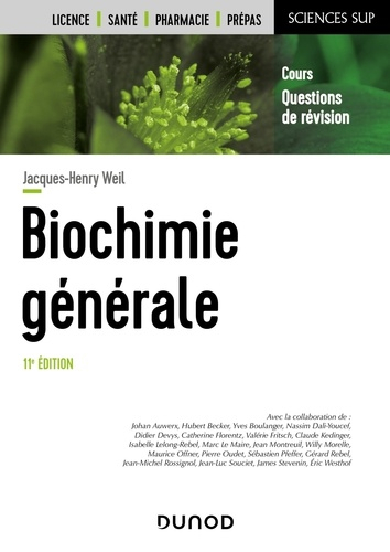 Biochimie générale - dunod - 9782100807697 - 