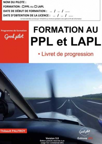 Formation au PPL et LAPL - Livret de progression - jpo - jean-pierre otelli editions - 9782373011272 - 