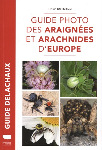 Guide Delachaux photo des araignées et arachnides d'Europe - delachaux et niestle - 9782603028537 - 