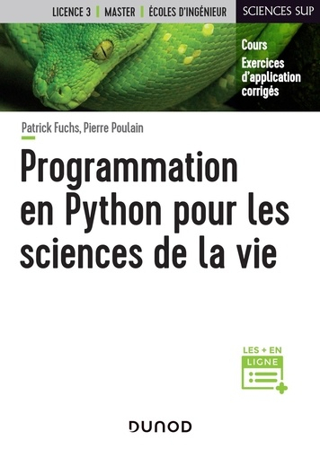 Programmation en Python pour les sciences de la vie - dunod - 9782100796021 - 