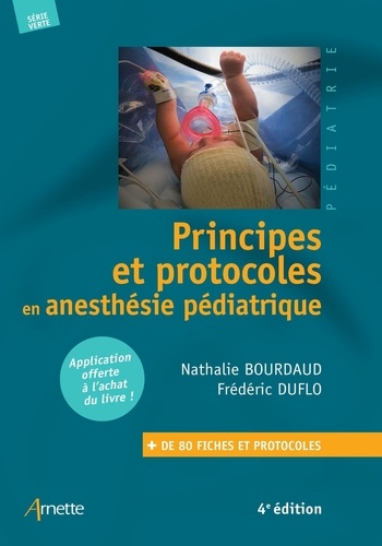 Principes et protocoles en anesthésie pédiatrique - arnette - 9782718416373 - 